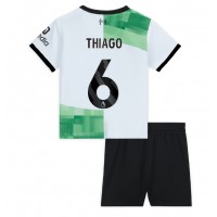 Liverpool Thiago Alcantara #6 Vonkajší Detský futbalový dres 2023-24 Krátky Rukáv (+ trenírky)